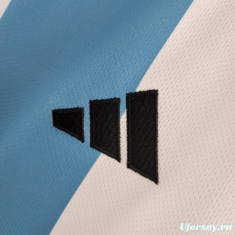 2022 Argentina Home Soccer Jersey