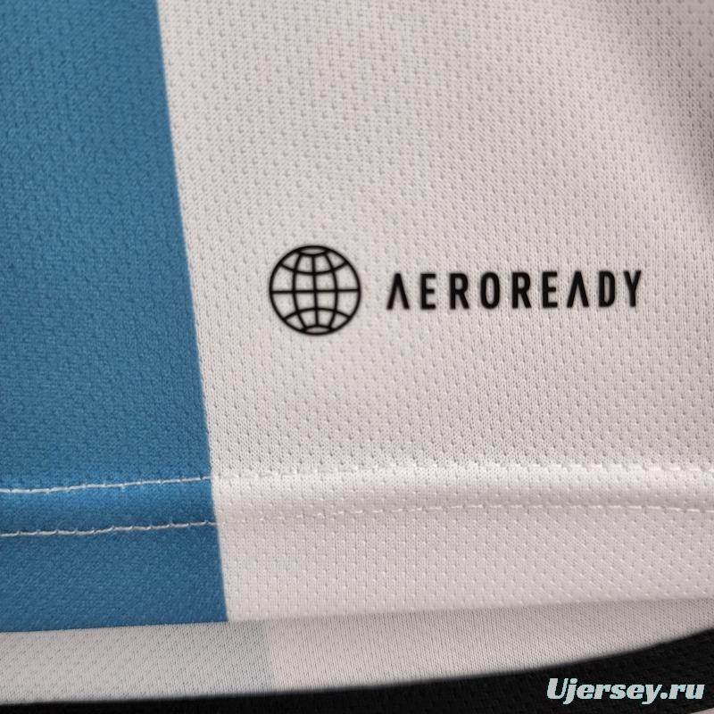 2022 Argentina Home Soccer Jersey