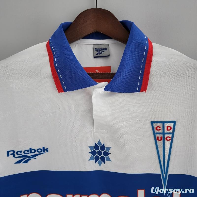 Retro 1998 Long Sleeve Deportivo Universidad Católica Home Soccer Jersey