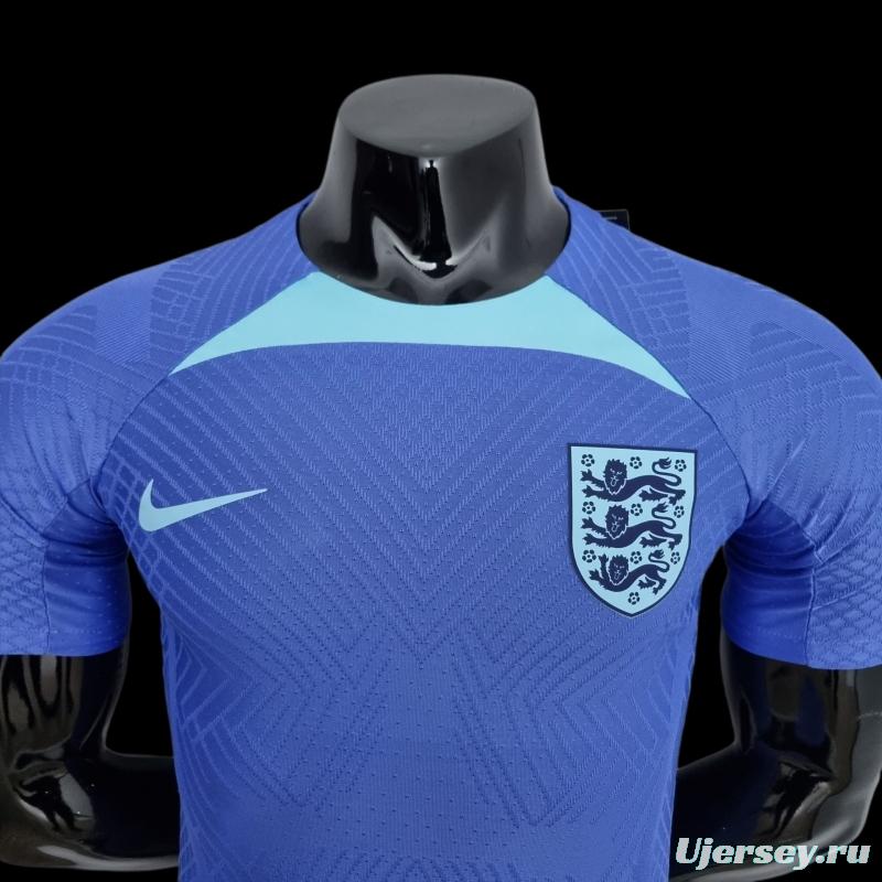 Player Version 2022 England Training Jersey Blue