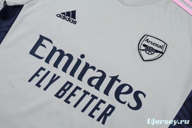 22/23 Arsenal Grey Pre-match Training Jersey Vest