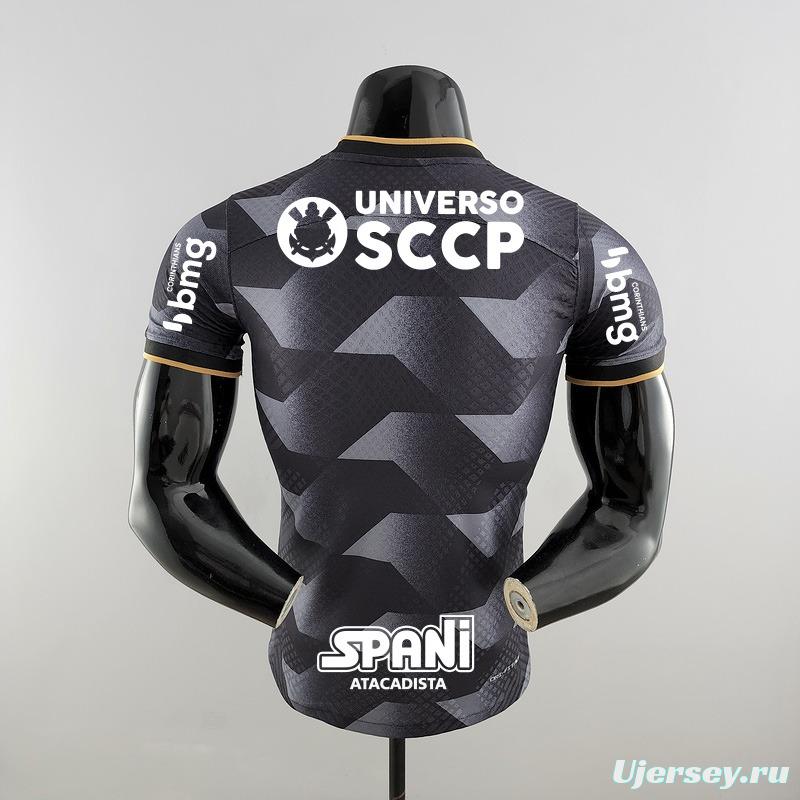 Player Version 2022 All Sponsors Corinthians Away Soccer Jersey