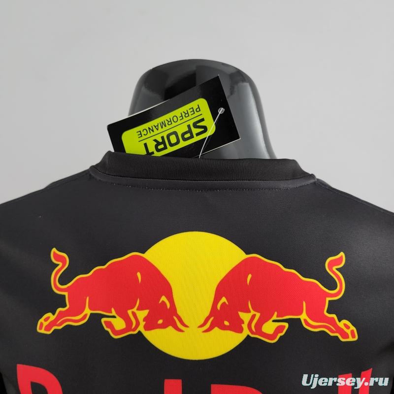 2022 F1 Red Bull Black Jersey #0001