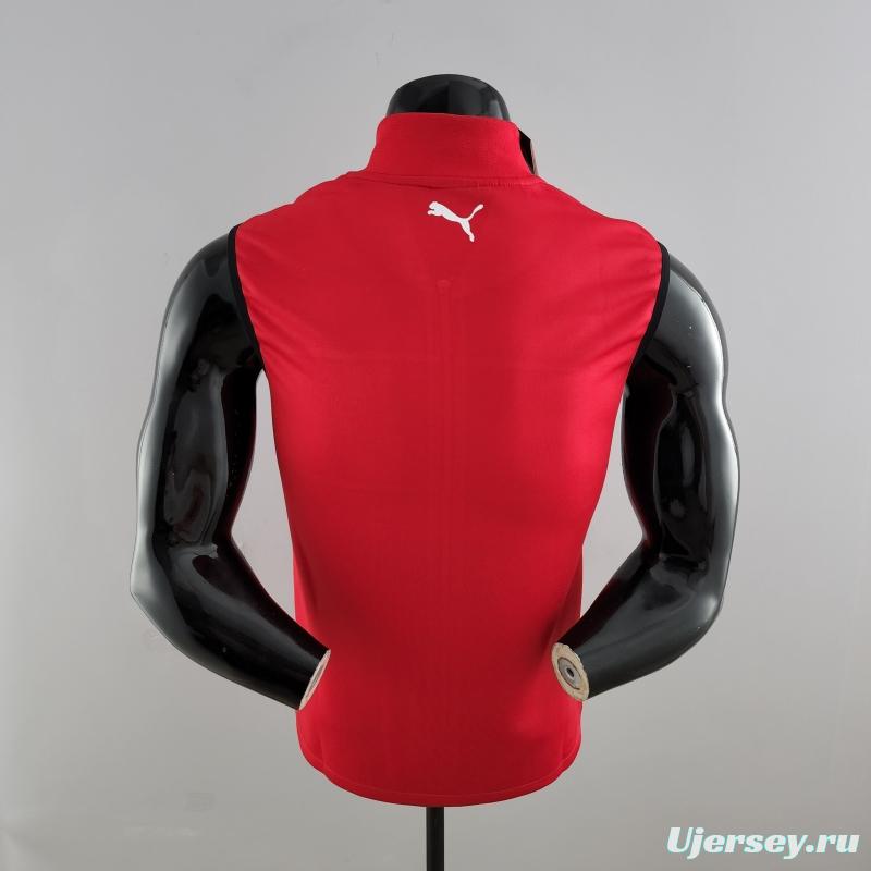 2022 F1 Ferrari Red Vest #0002
