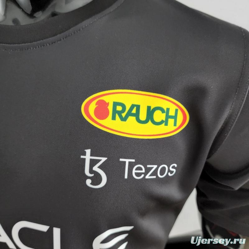 2022 F1 Red Bull Black Jersey #0001