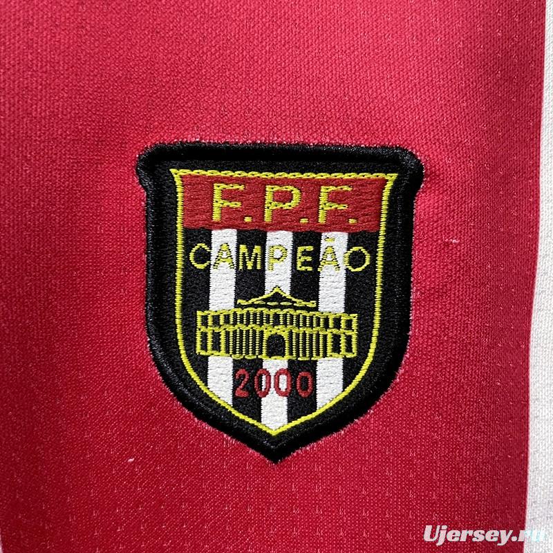 Retro 2000 Sao Paulo Away Soccer Jersey