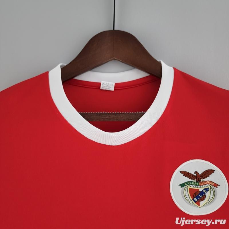 Retro 73/74 Benfica Home Soccer Jersey