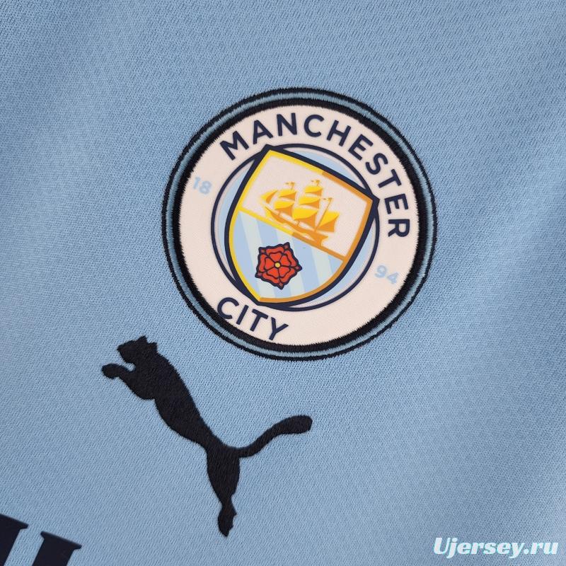 Retro 22/23 Manchester City Home Jersey