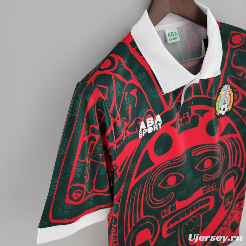 Retro 1997 Mexico Fourth Away Soccer Jersey