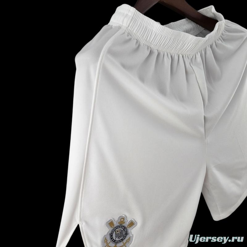 22/23 Corinthians White Shorts