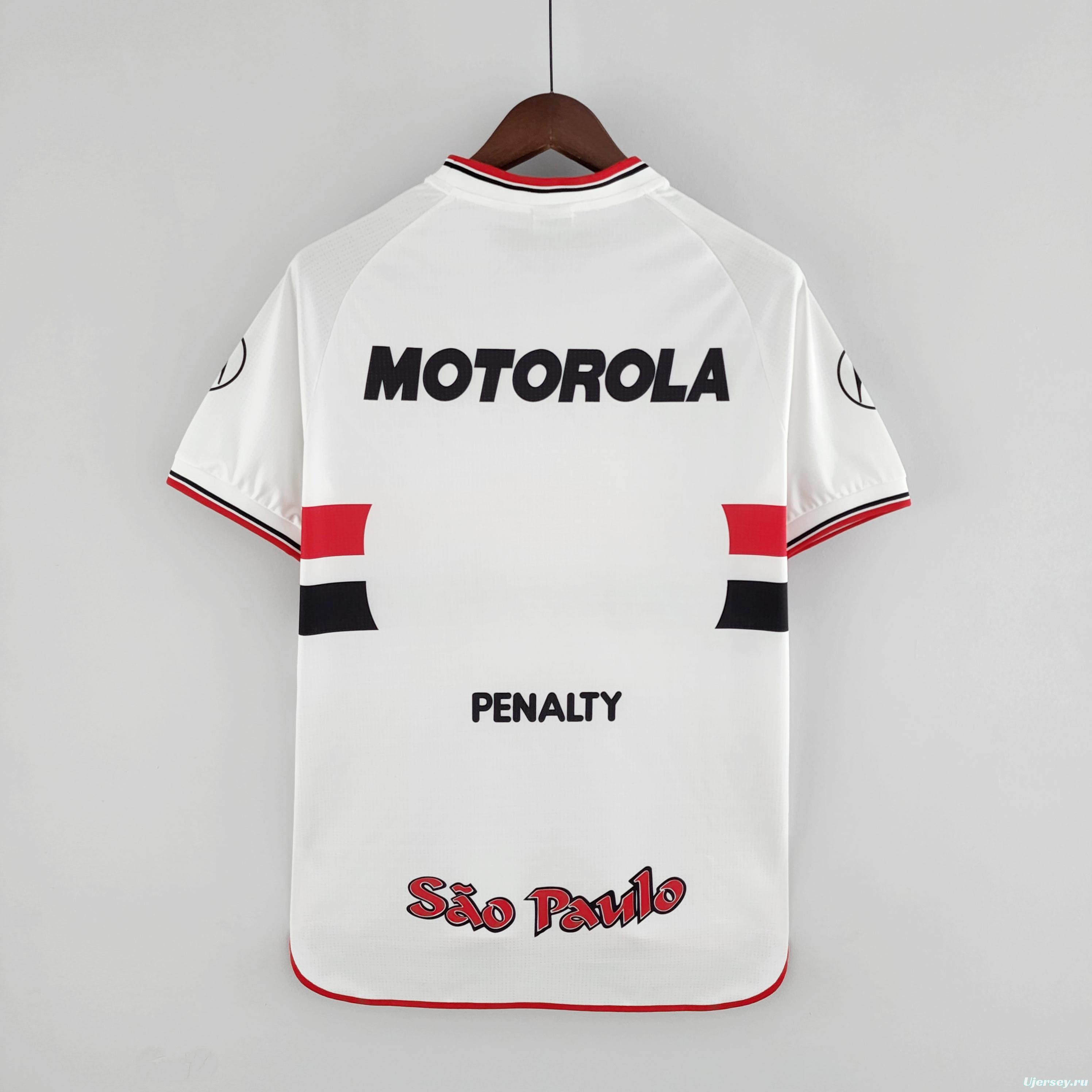 Retro Sao Paulo 2000 Home Soccer Jersey