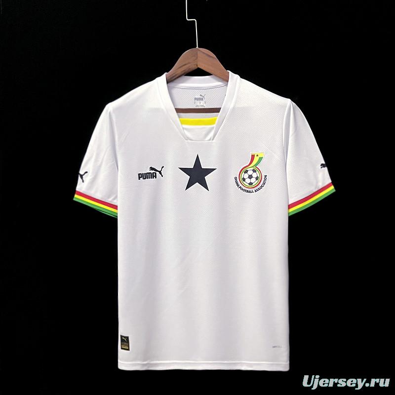 2022 Ghana Home Soccer Jersey