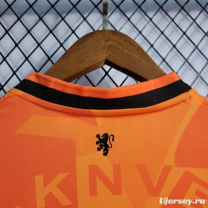 2022 Netherlands Training Orange Jersey