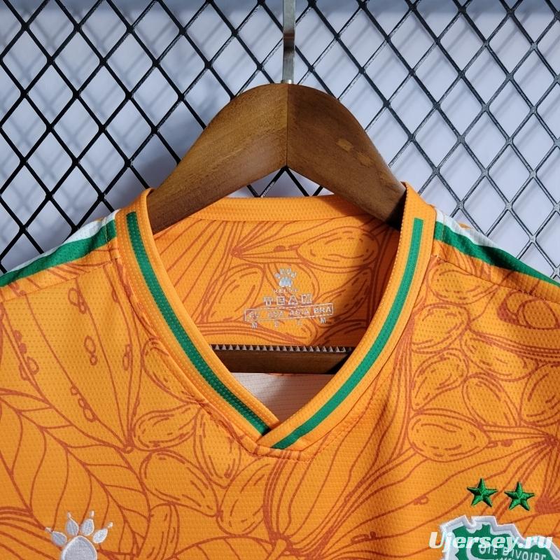 22/23 Ivory Coast Orange Training Jersey