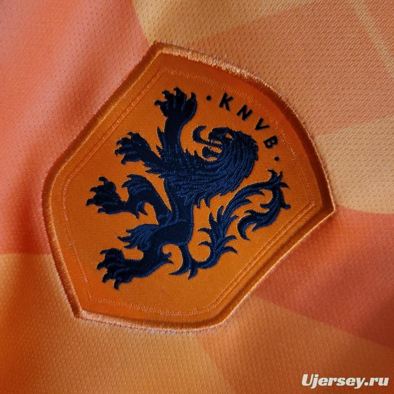 2022 Netherlands Training Orange Jersey