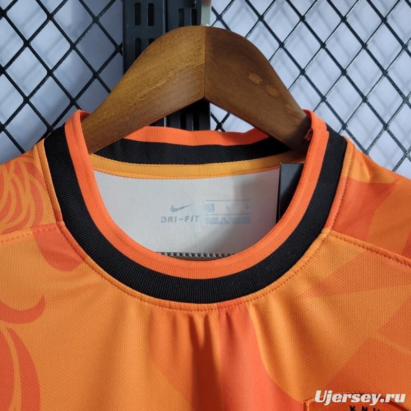 2022 Netherlands Training Orange Jersey