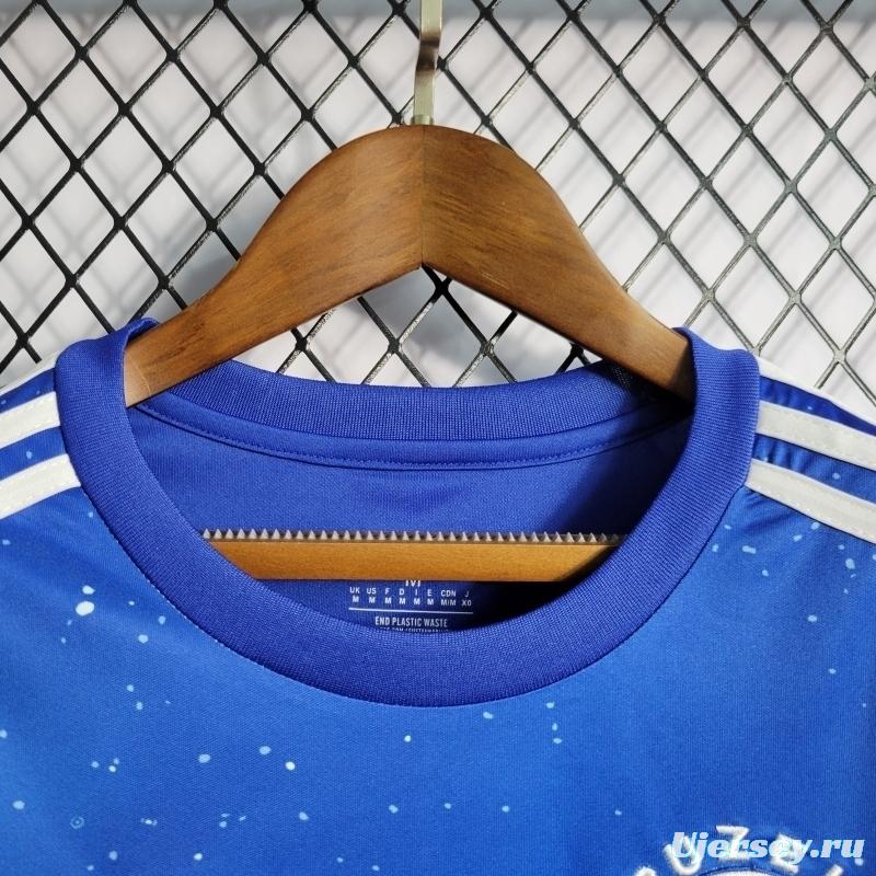 22/23 Women's Cruzeiro Home Soccer Jersey