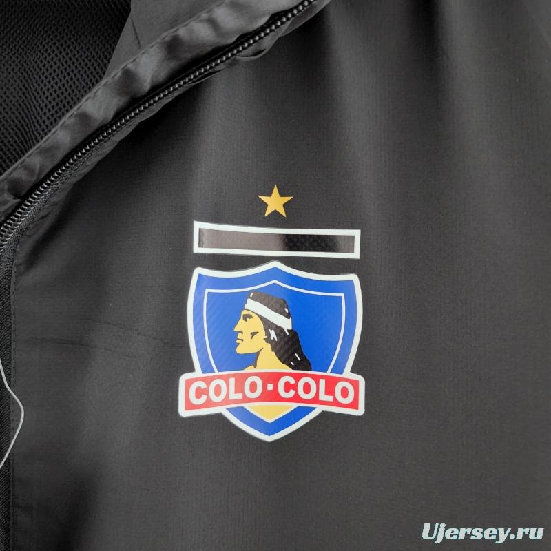 2022 Colo Colo Windbreaker Black