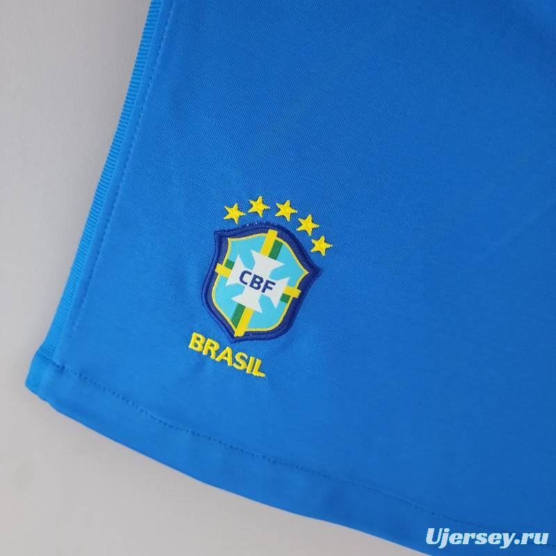 2022 Brazil Shorts Blue