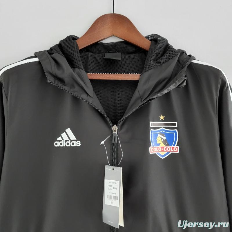 2022 Colo Colo Windbreaker Black