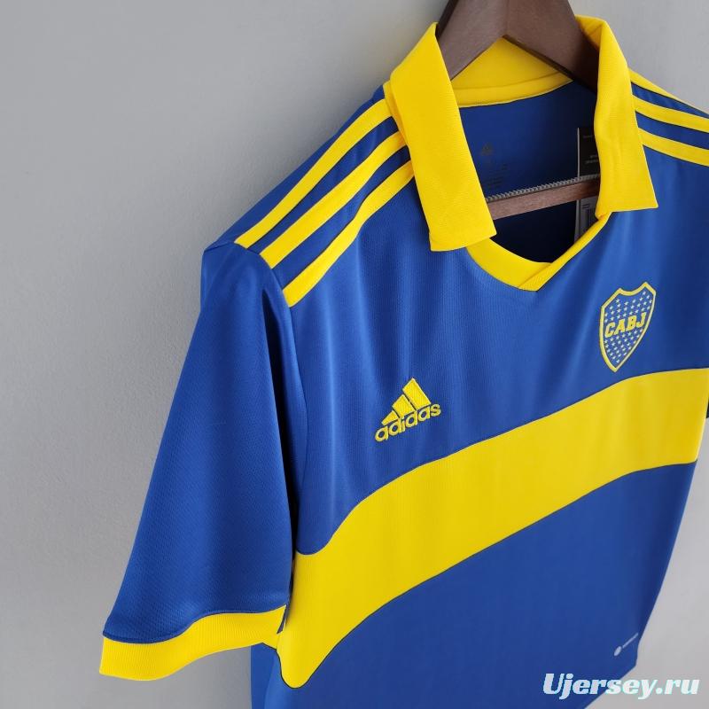 22/23 Boca Juniors Home Soccer Jersey