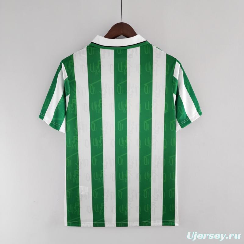 Retro 94/95 Real Betis Home Soccer Jersey