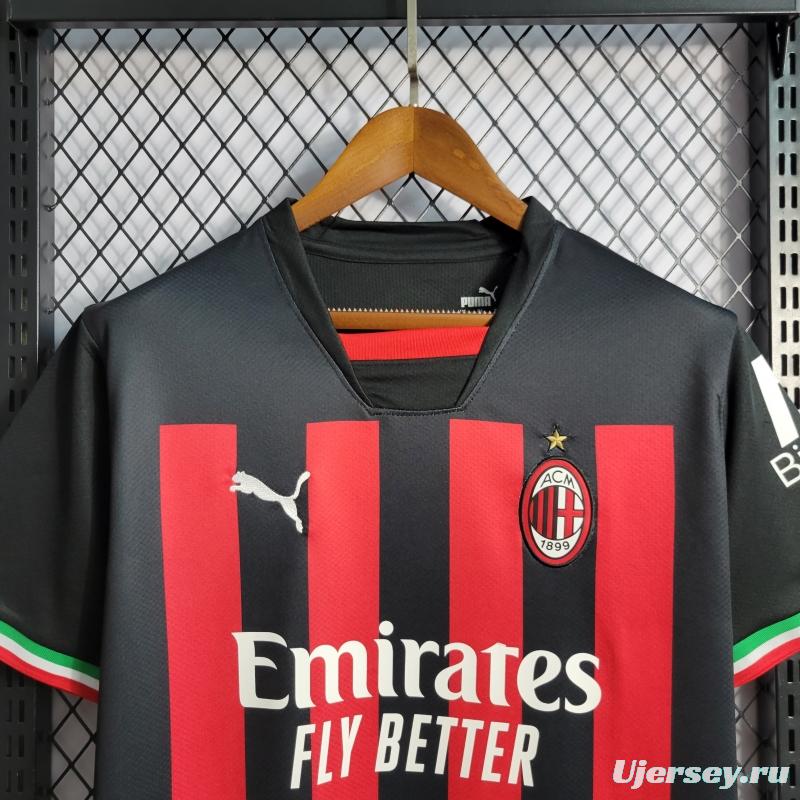 22/23 AC Milan Home Soccer Jersey