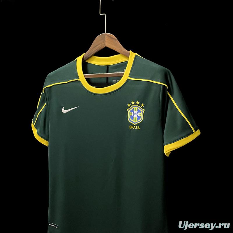 Retro 1998 Brazilian Goalkeeper  Jersey