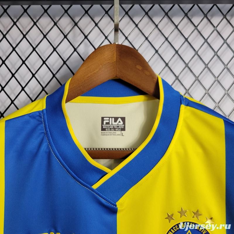 22/23 Maccabi Tel Aviv Home Soccer Jersey