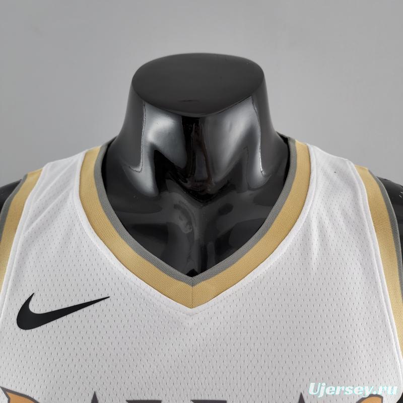 2020 Dallas Mavericks DONCIC#77 City Edition White NBA Jersey