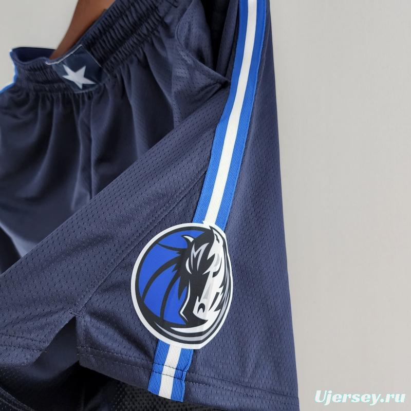 Dallas Mavericks NBA Shorts Royal Blue