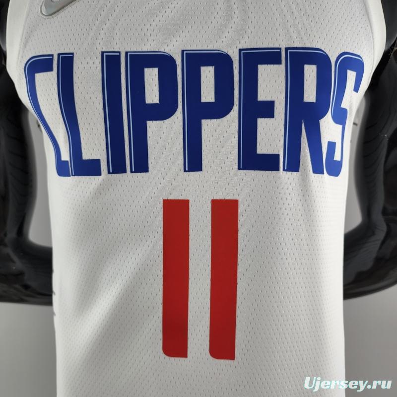 75th Anniversary WALL#11 Los Angeles Clippers NBA Jersey White