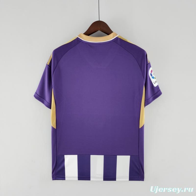 22/23 Real Valladolid Home Soccer Jersey