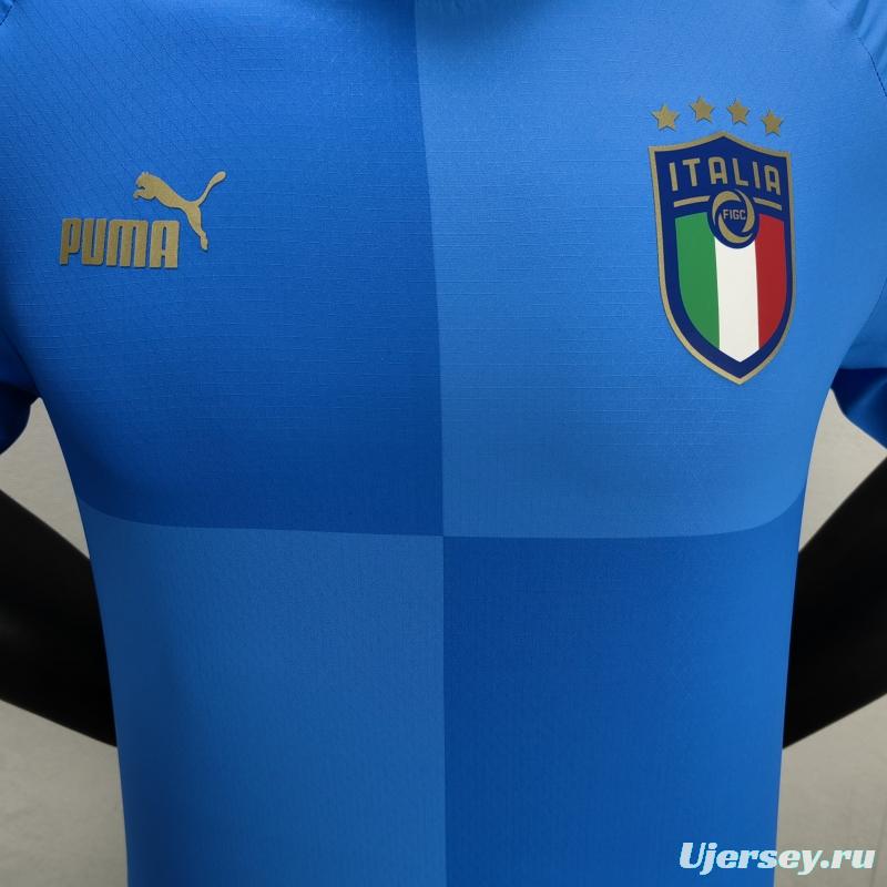 Player Version Italy Home Jersey