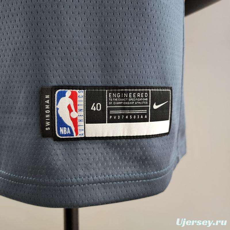2018 GREEN #23 Golden State Warriors Grey NBA Jersey