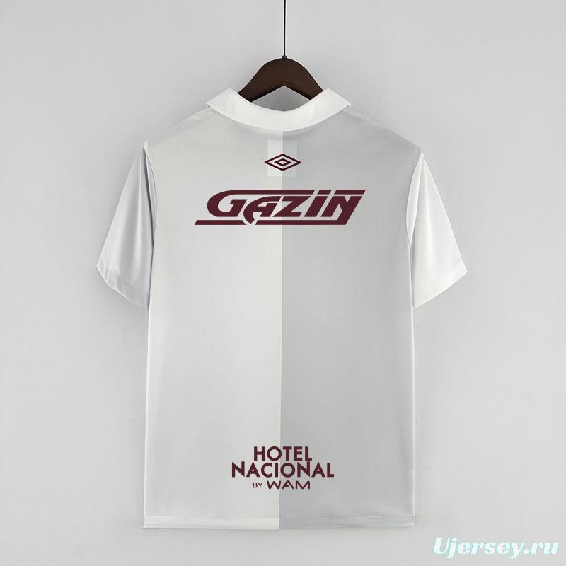 22/23 Fluminense All Sponsors 120th Anniversary White Grey jersey