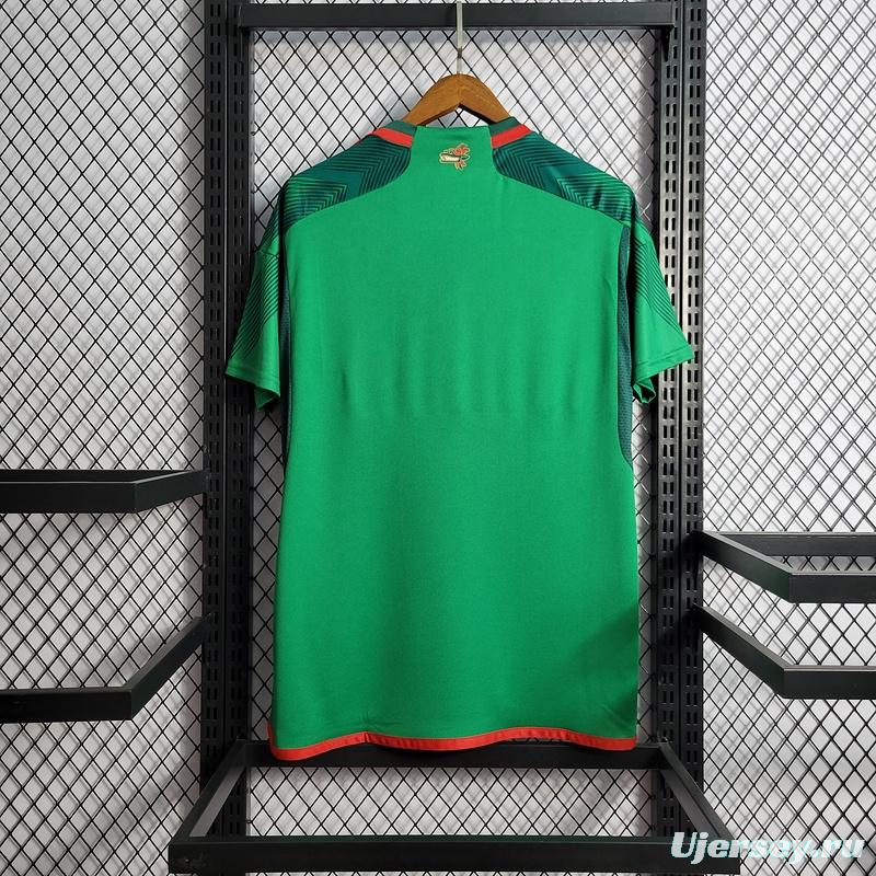 2022 Mexico Home Soccer Jersey