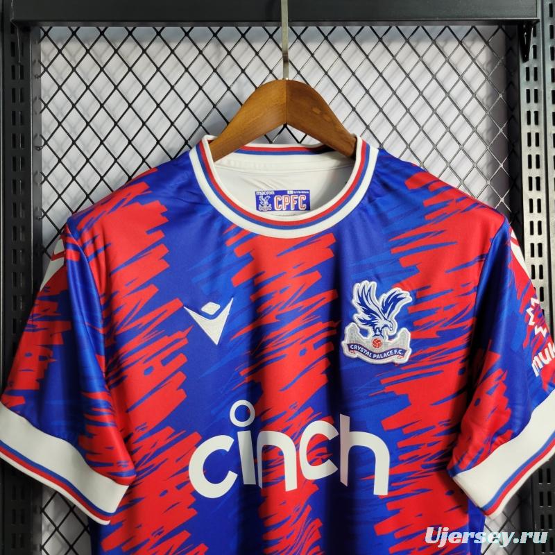 22/23 Crystal Palace Home Soccer Jersey