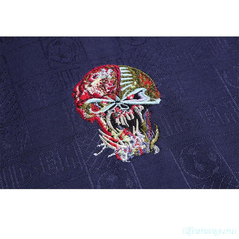 Retro 2010 West Ham United x Iron Maiden Home Jersey