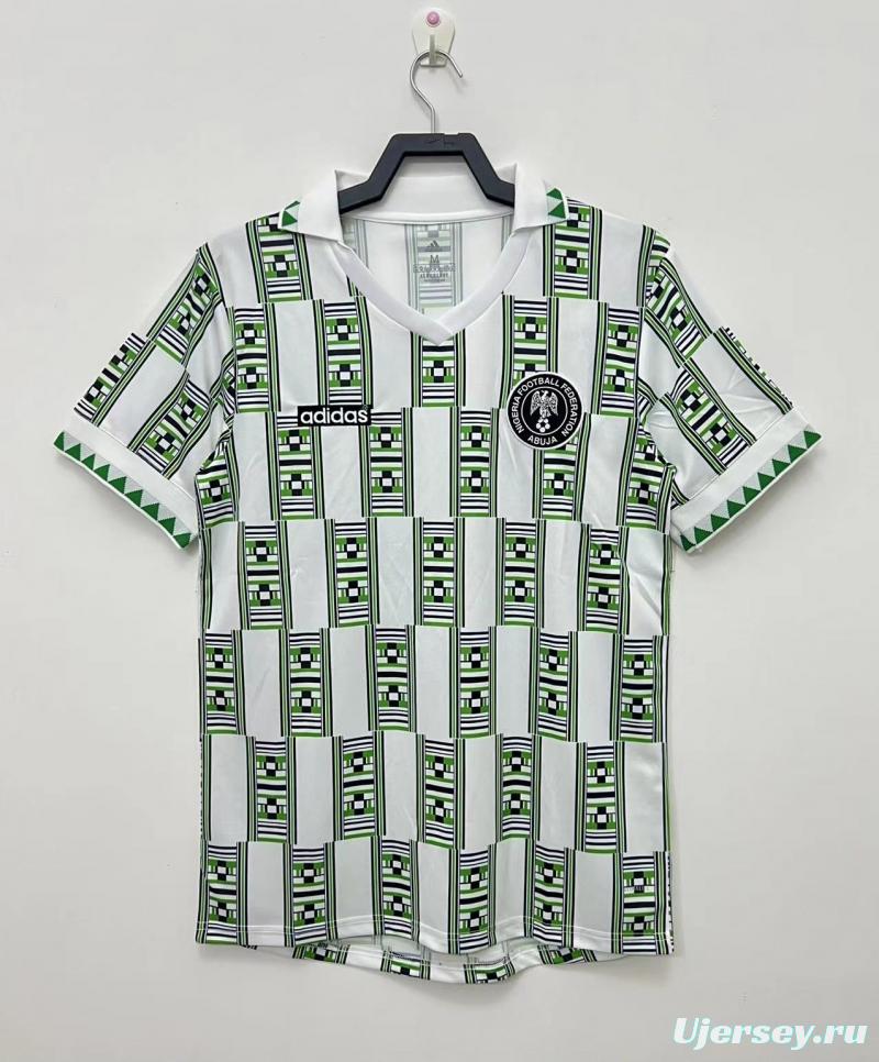 Retro 1994 Nigeria Home Soccer Jersey