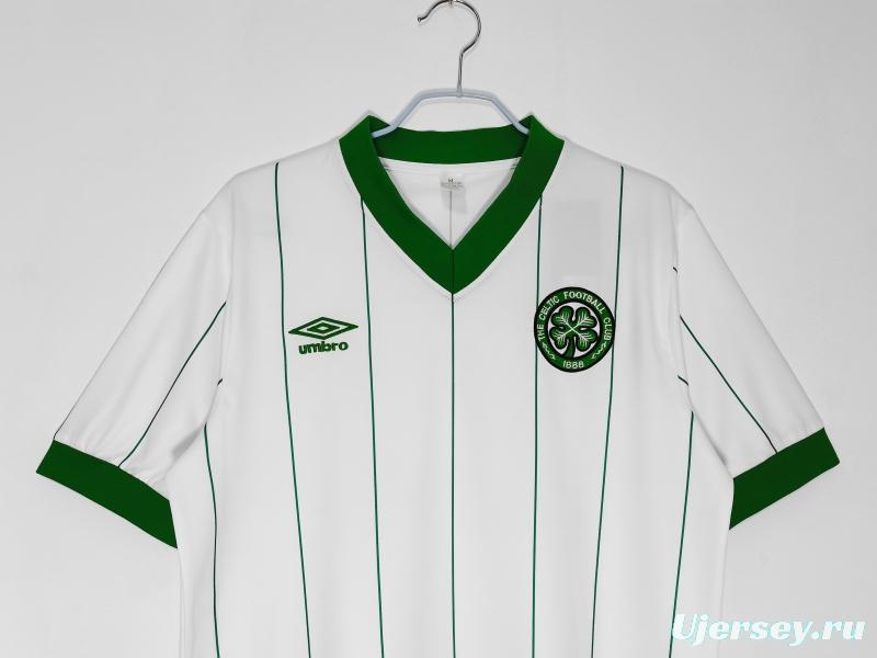 Retro 1984/86 Celtic Away Soccer Jersey