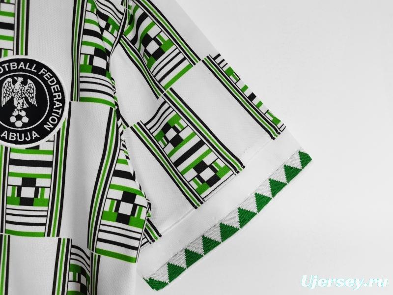 Retro 1994 Nigeria Away Soccer Jersey