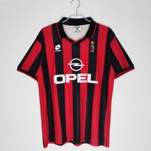 Retro 1995/96 AC Milan Home Soccer Jersey