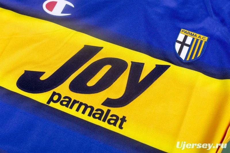 RETRO 01/02 Parma Home Soccer Jersey