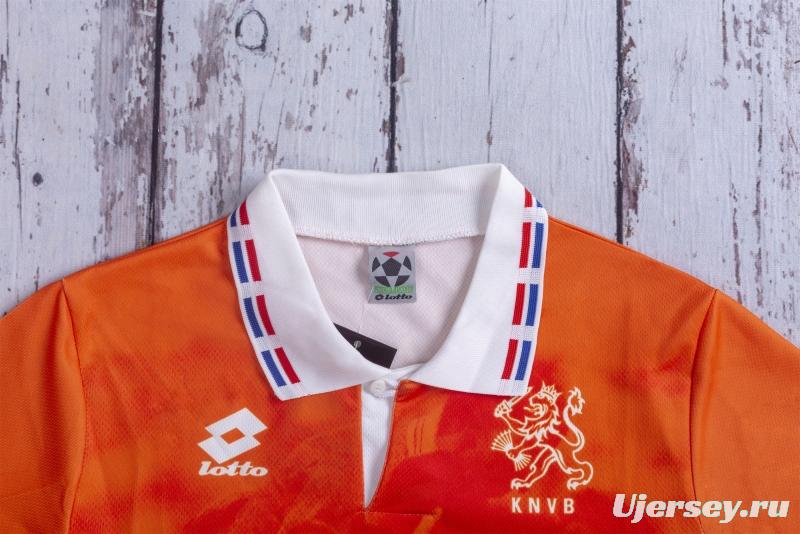 Retro 1996 The Netherlands Home Soccer Jersey