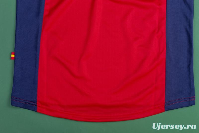 Retro 1998 Spain Home Soccer Jersey