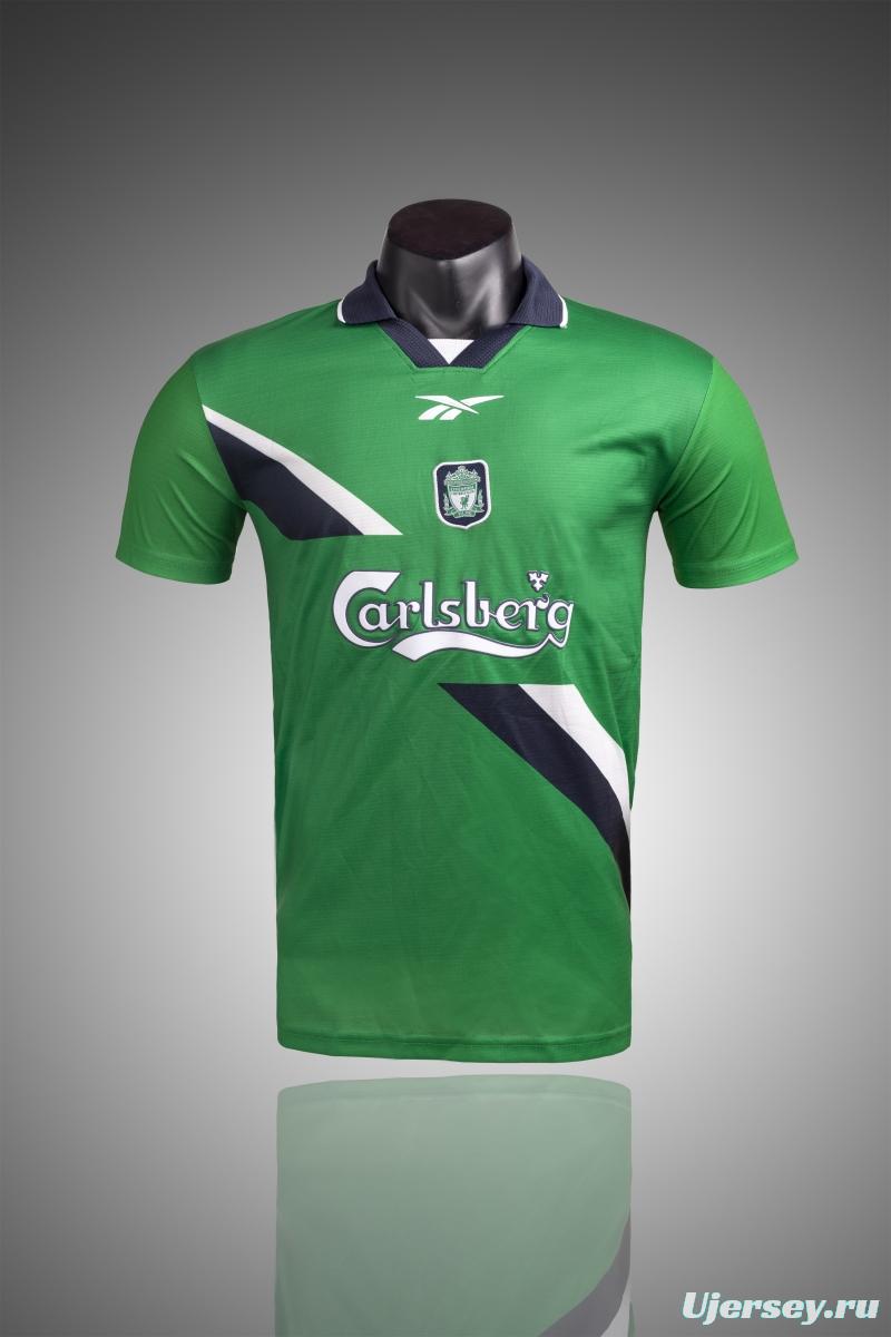 Retro 99/00 Liverpool Away Soccer Jersey