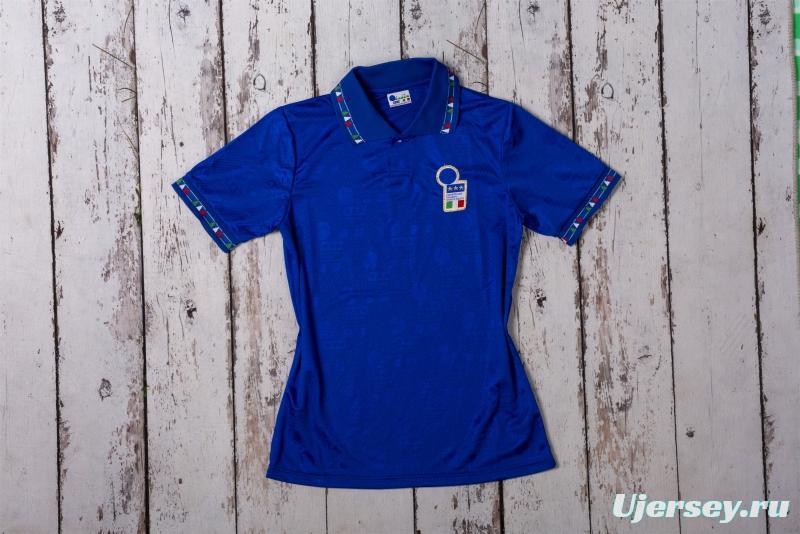 Retro 1994 Italy Home Soccer Jersey