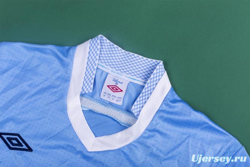 RETRO 11/12 Manchester City Home Soccer Jersey