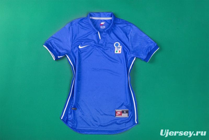 Retro 1998 Italy Home Soccer Jersey